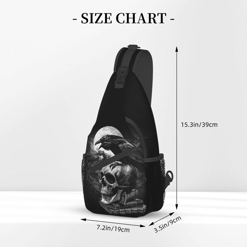 Crow The Skull Sling Crossbody - مراجعة Sling Backpack Shoulder وسعره