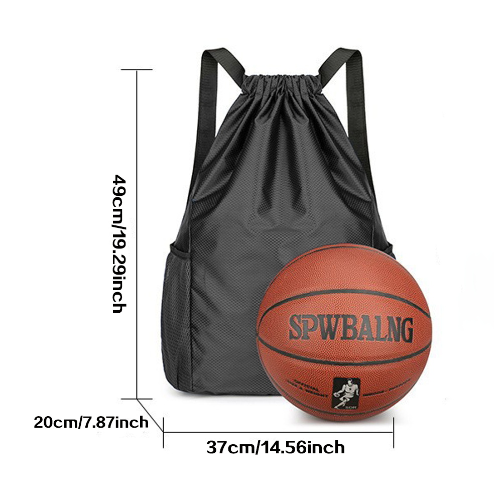 Black drawstring bag, gym back - مراجعة Drawstring Gym Bag وسعره