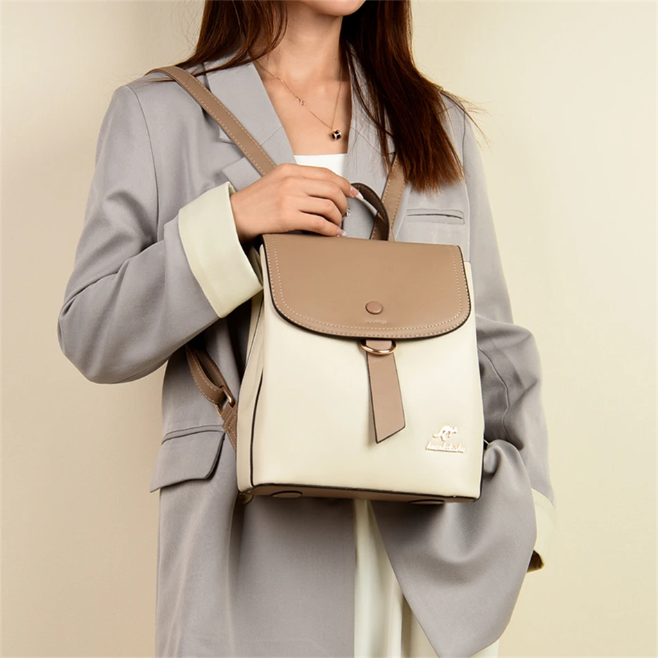 2024 High Quality Fashion Prin - مراجعة Leather Backpack Vintage وسعره