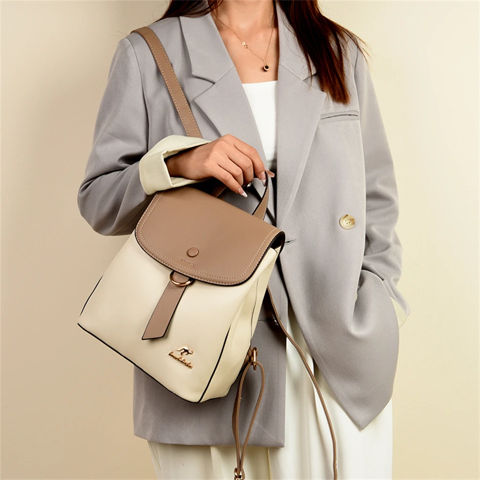 2024 High Quality Fashion Prin - مراجعة Leather Backpack Vintage وسعره