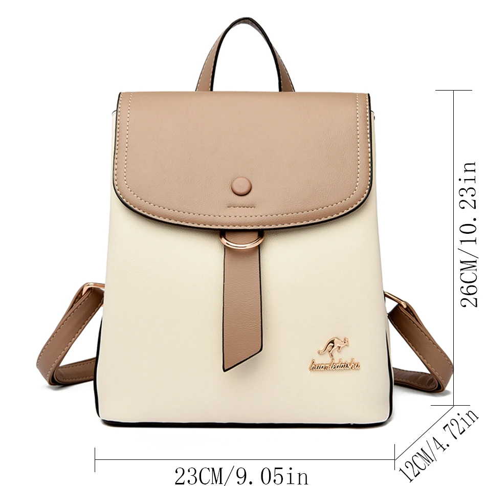 2024 High Quality Fashion Prin - مراجعة Leather Backpack Vintage وسعره
