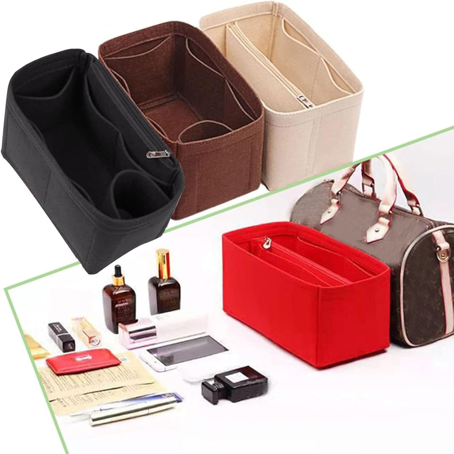 Purse Inserts for Speedy 25/30 - مراجعة Backpack Insert Organizer وسعره