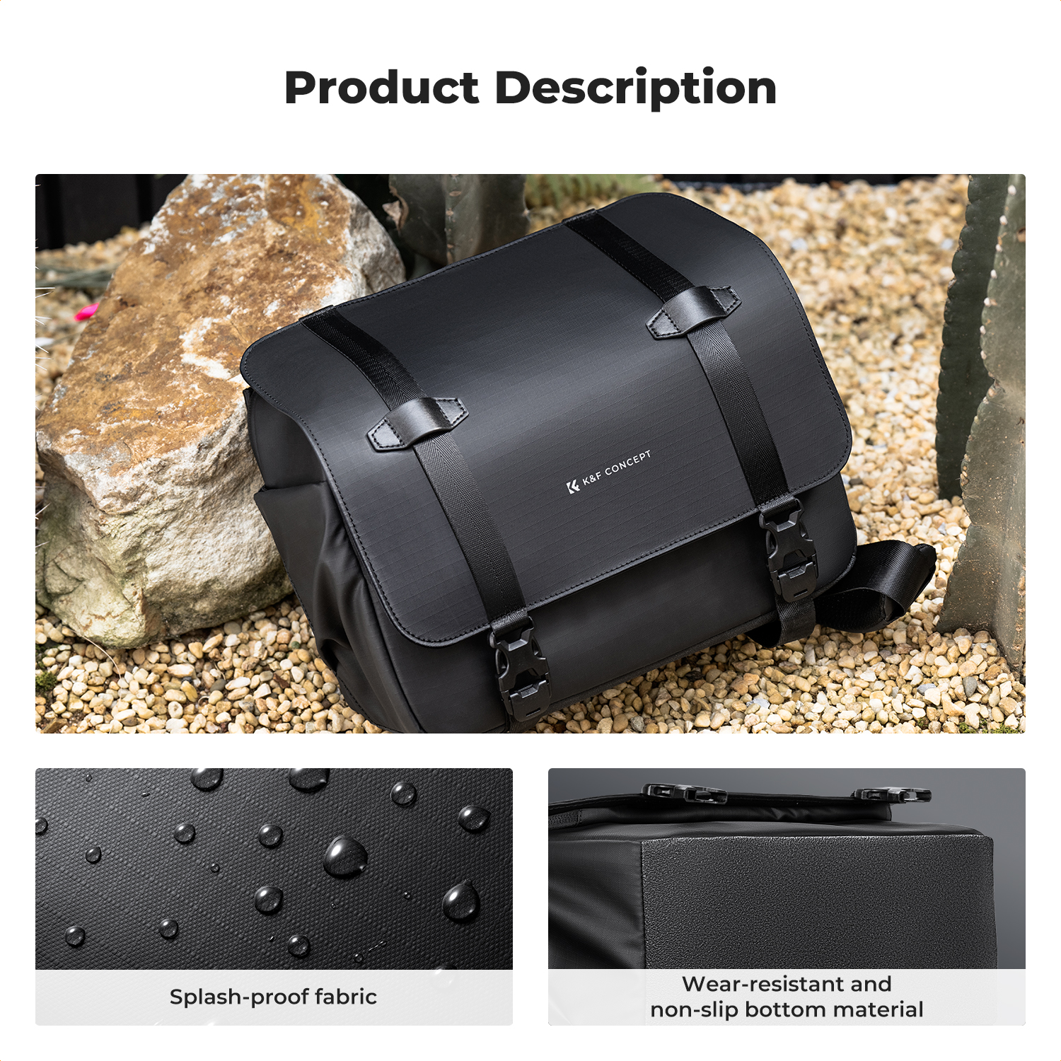 K&F CONCEPT 10L Camera Sling B - مراجعة Sling Backpack Shoulder وسعره