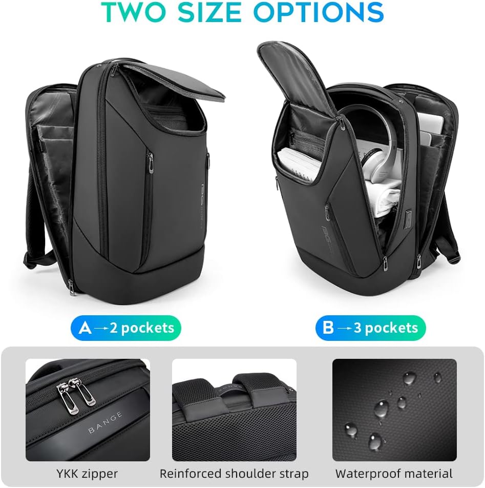 Waterproof Business Backpack w - مراجعة Laptop Backpack 15.6 وسعره
