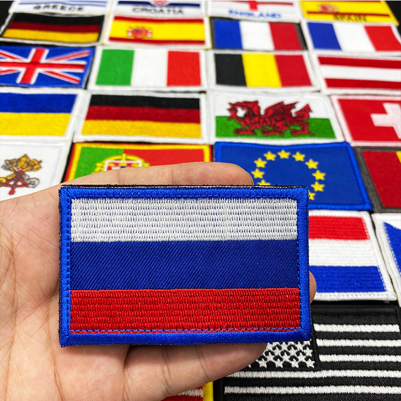 Country Flag Embroidered hook  - مراجعة Urban Backpack Tactical وسعره