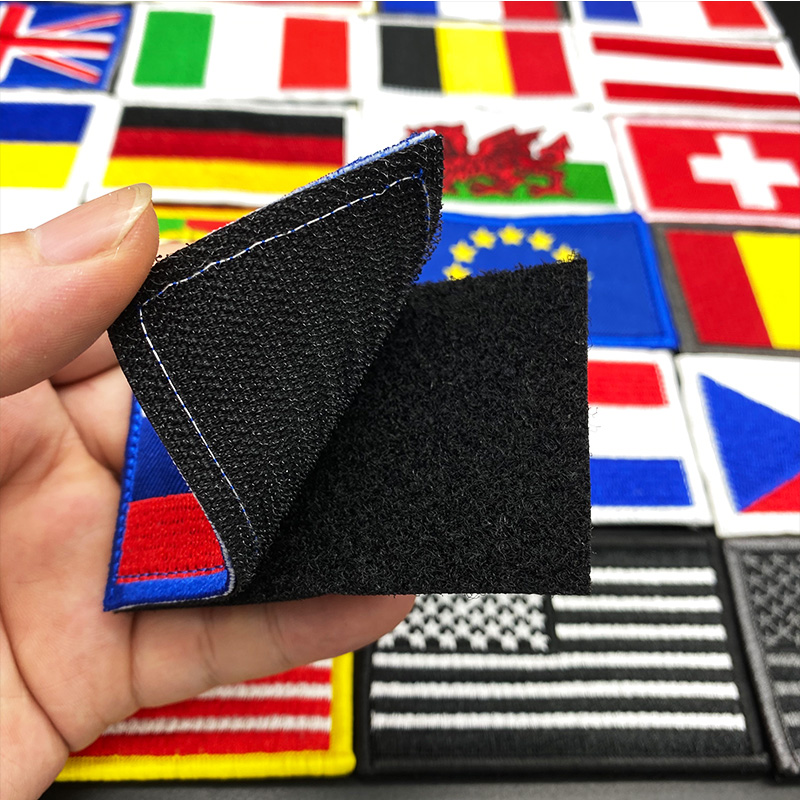 Country Flag Embroidered hook  - مراجعة Urban Backpack Tactical وسعره