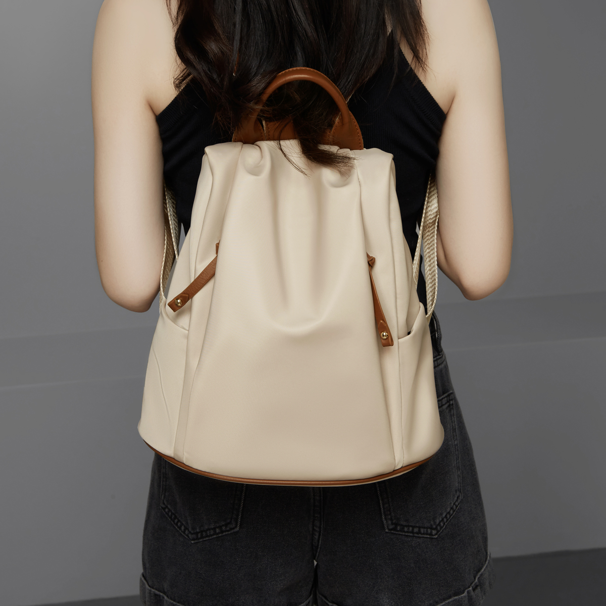 SAFIYA Lady's Backpack Soft Fa - مراجعة Canvas Backpack Casual وسعره