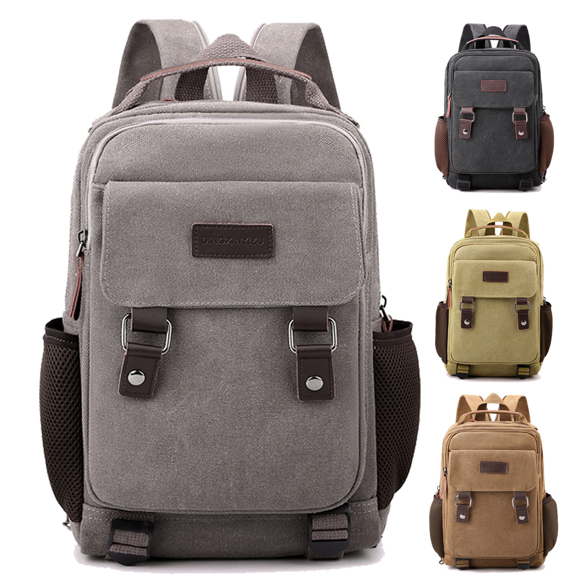 New Canvas Chest Bag Men Large - مراجعة Canvas Backpack Casual وسعره