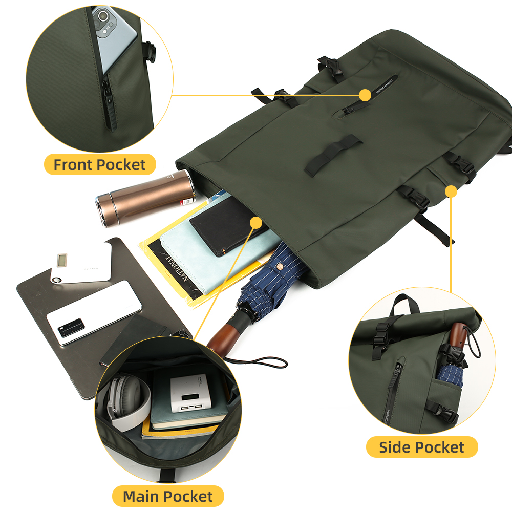 Heroic Knight Men's Backpack O - مراجعة Laptop Backpack 15.6 وسعره