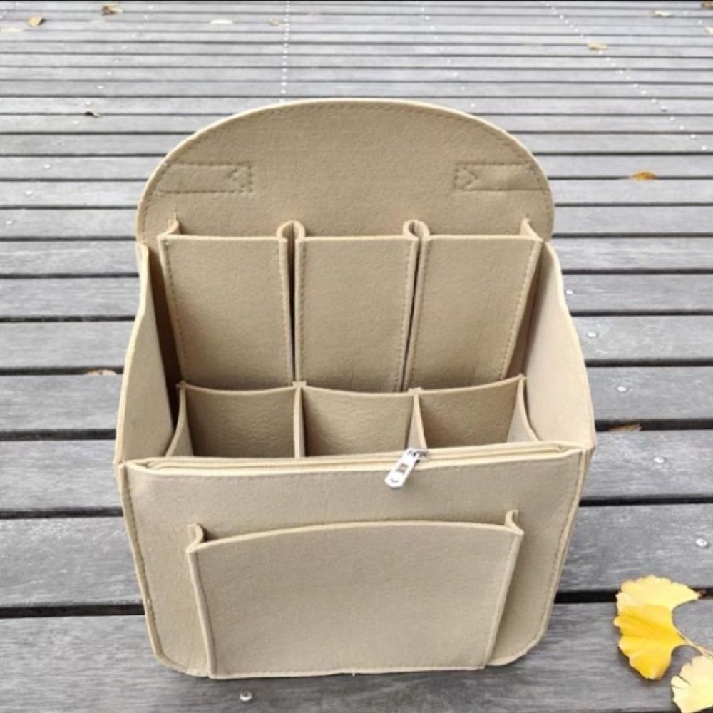 Makeup Organizer Felt Insert B - مراجعة Backpack Insert Organizer وسعره