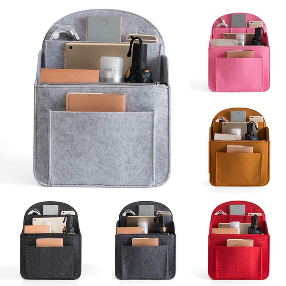 Makeup Organizer Felt Insert B - مراجعة Backpack Insert Organizer وسعره