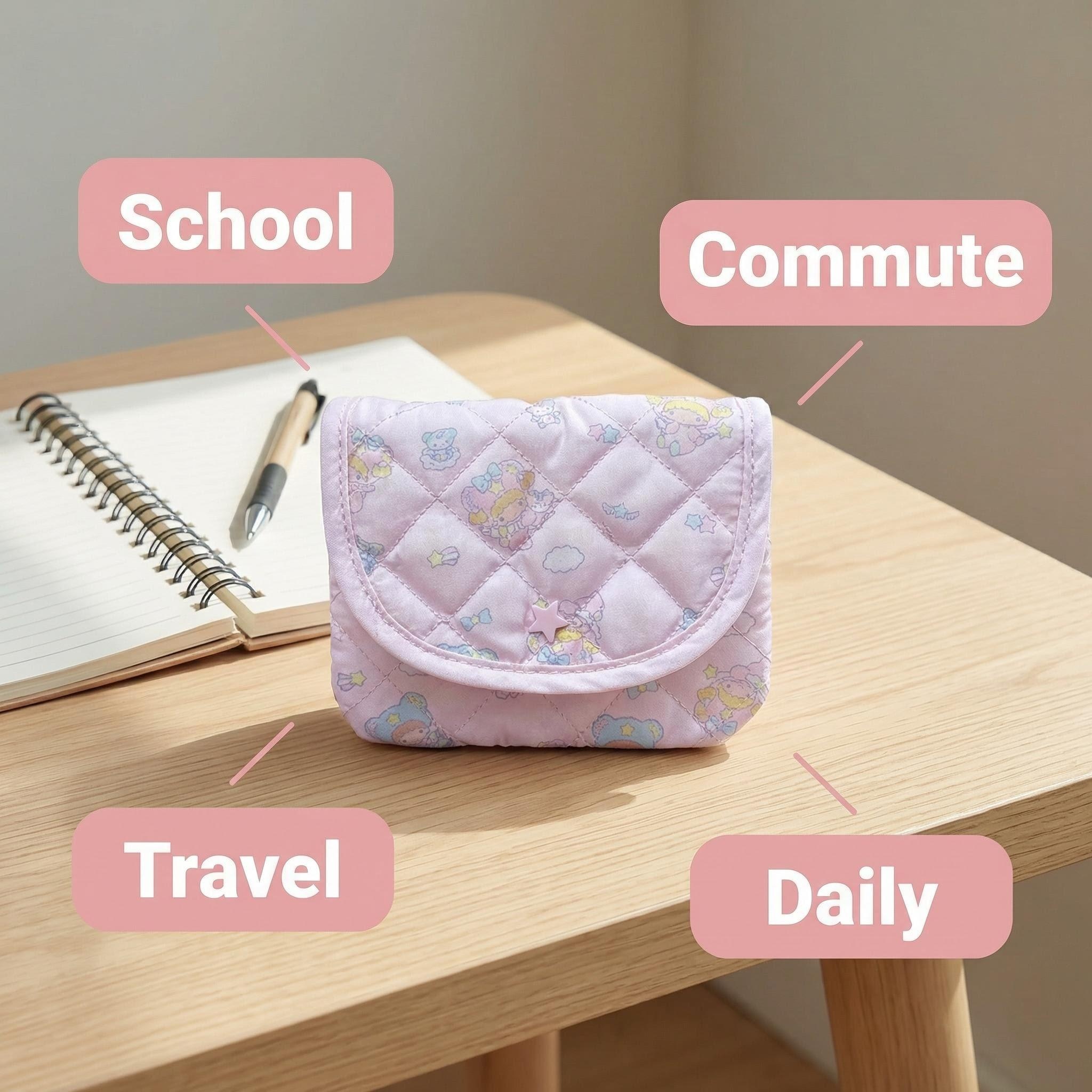 Cartoon Sanrio Little Twin Sta - مراجعة Mini Backpack Purse وسعره