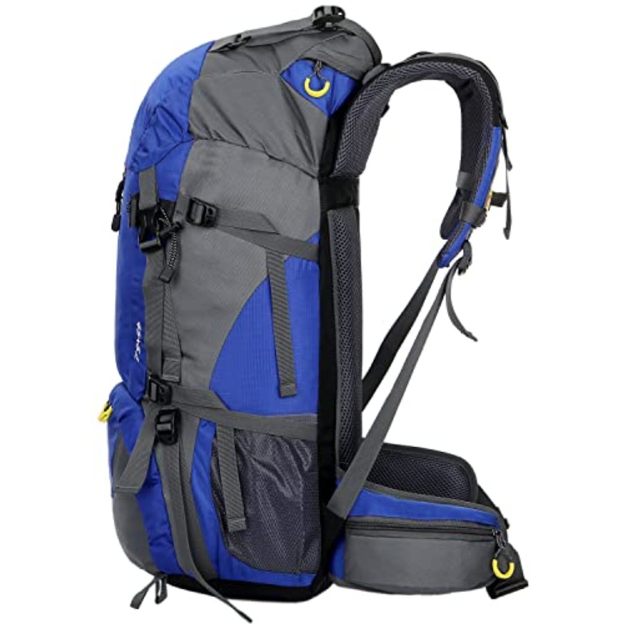 50L Hiking Backpack Men Campin - مراجعة Rain Cover Backpack وسعره