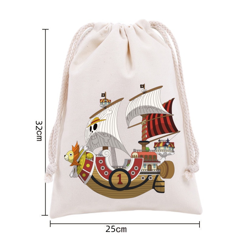Anime One Piece Drawstring Bac - مراجعة Drawstring Gym Bag وسعره