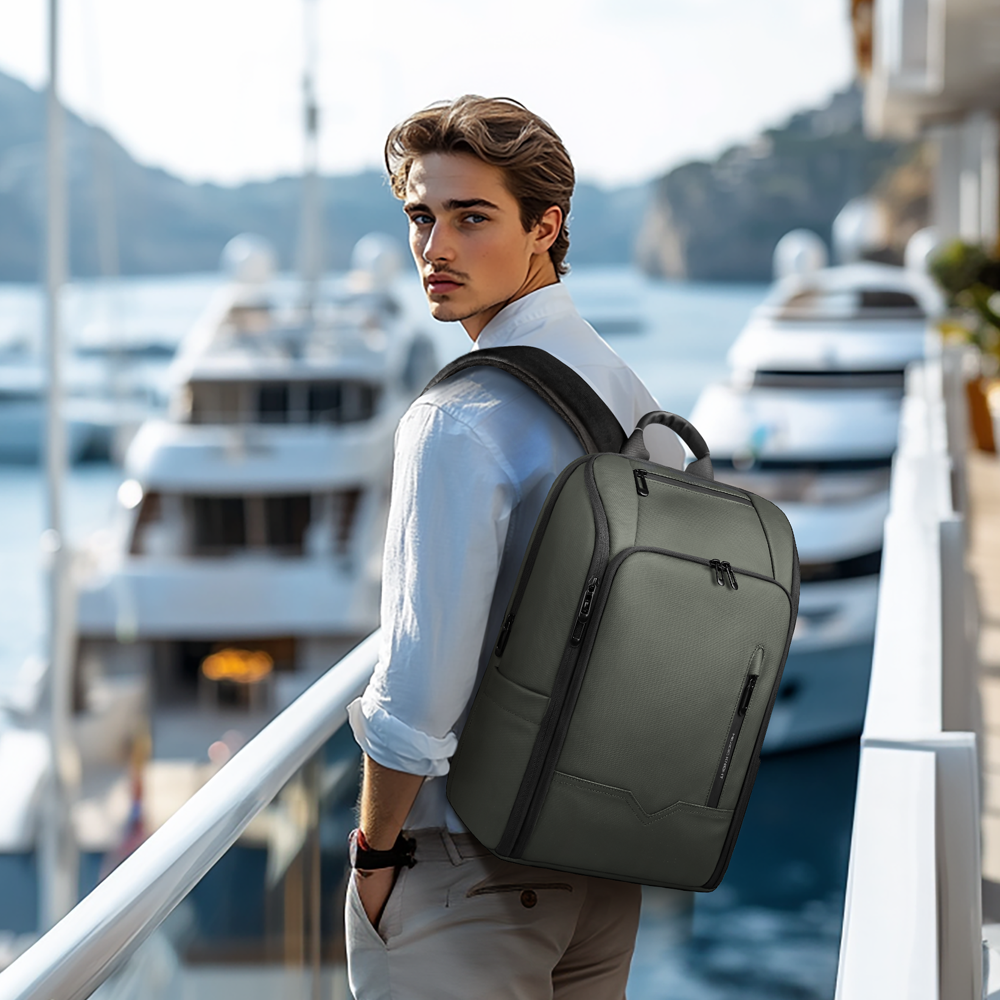 HK Business Men's Backpack 15. - مراجعة Laptop Backpack 15.6 وسعره