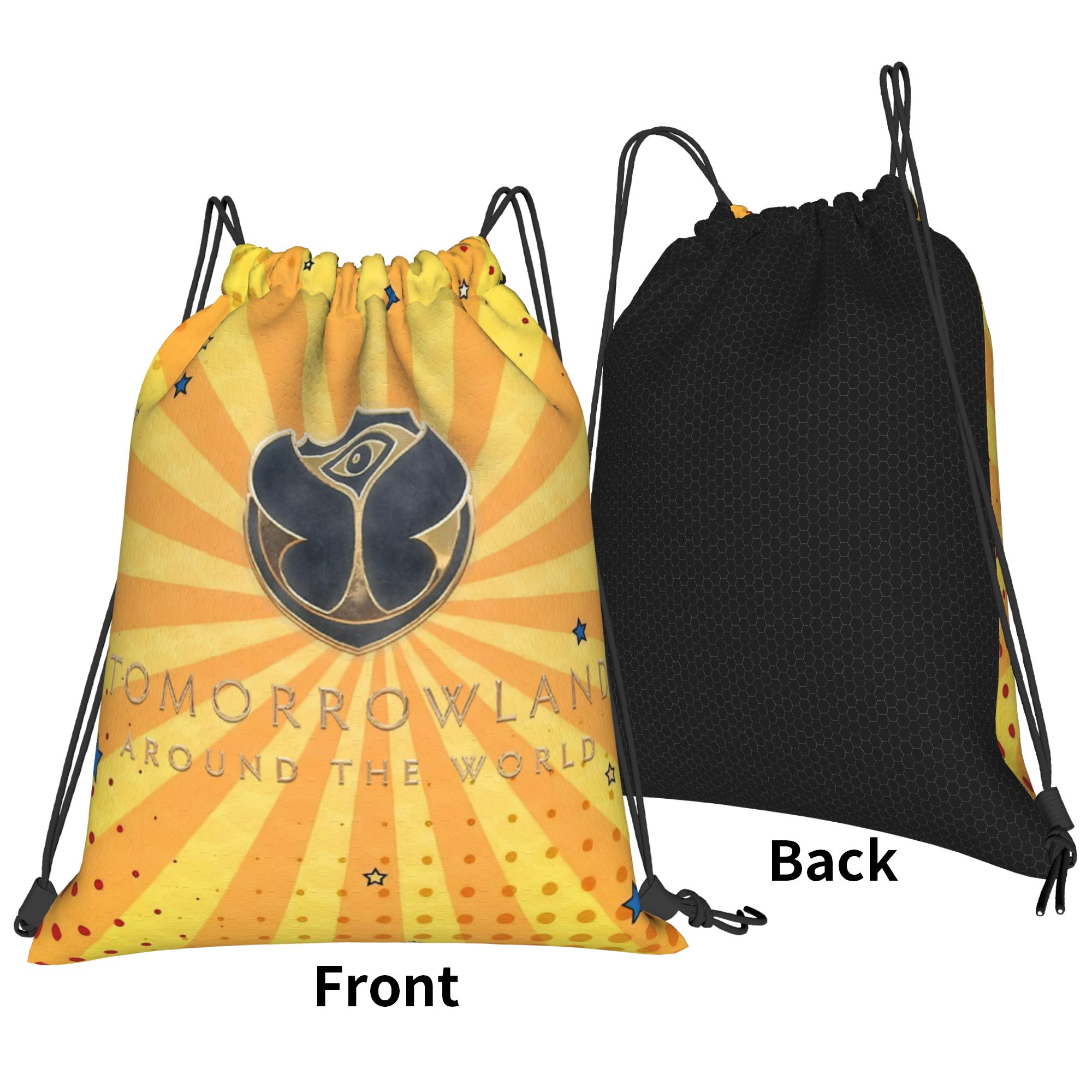 Tomorrowlands Festival Music D - مراجعة Drawstring Gym Bag وسعره