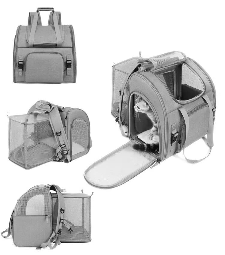 Portable cat bag, expandable l - مراجعة Foldable Backpack Small وسعره