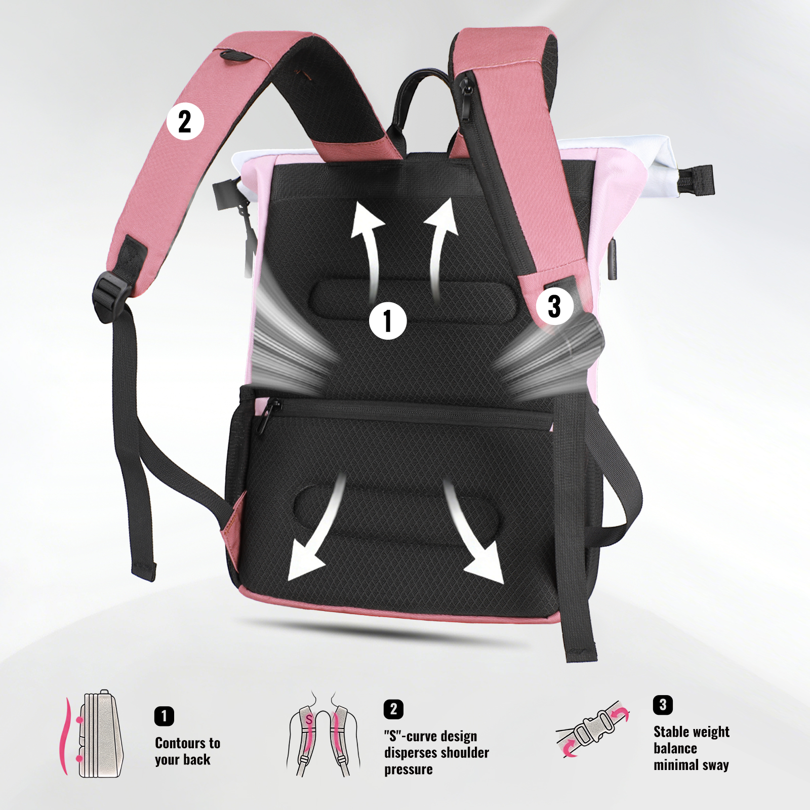 Heroic Knight Casual Travel Ba - مراجعة Travel Backpack Anti Theft وسعره