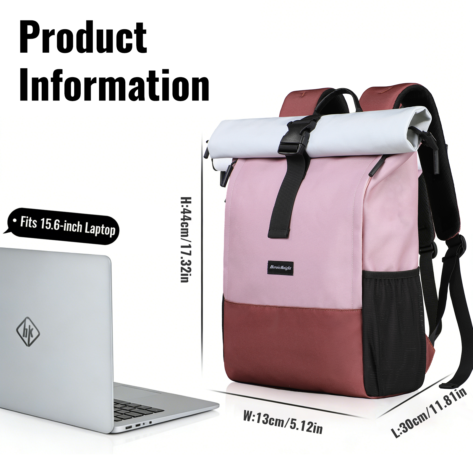 Heroic Knight Casual Travel Ba - مراجعة Travel Backpack Anti Theft وسعره
