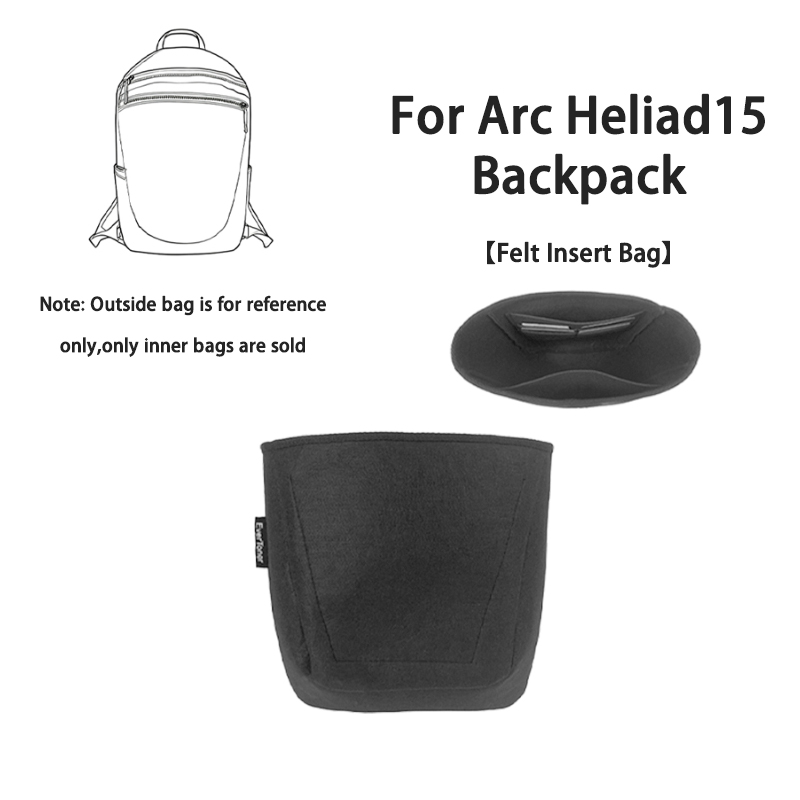 EverToner Felt Insert Inner Ba - مراجعة Backpack Insert Organizer وسعره