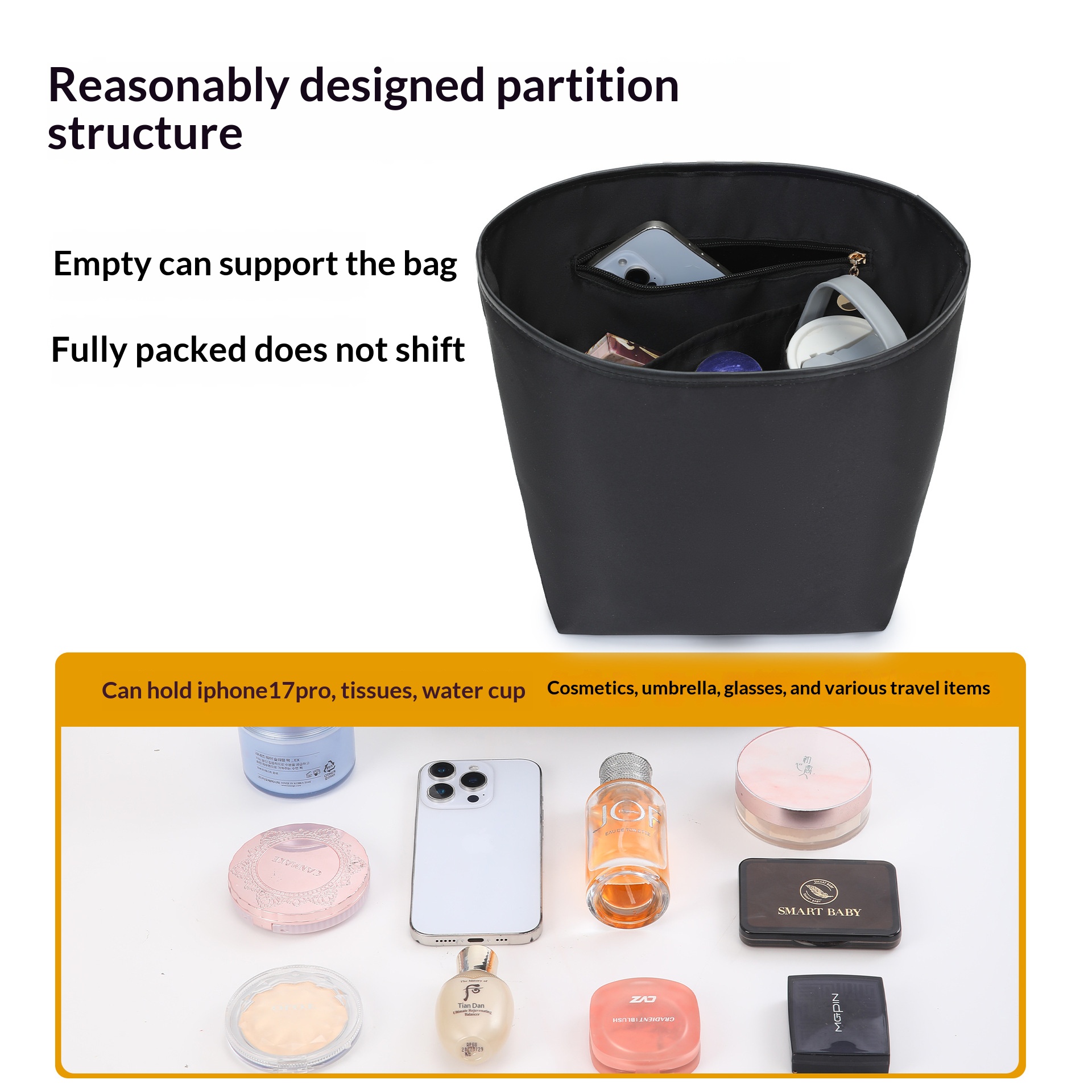 Bag Organizer Insert for Longc - مراجعة Backpack Insert Organizer وسعره
