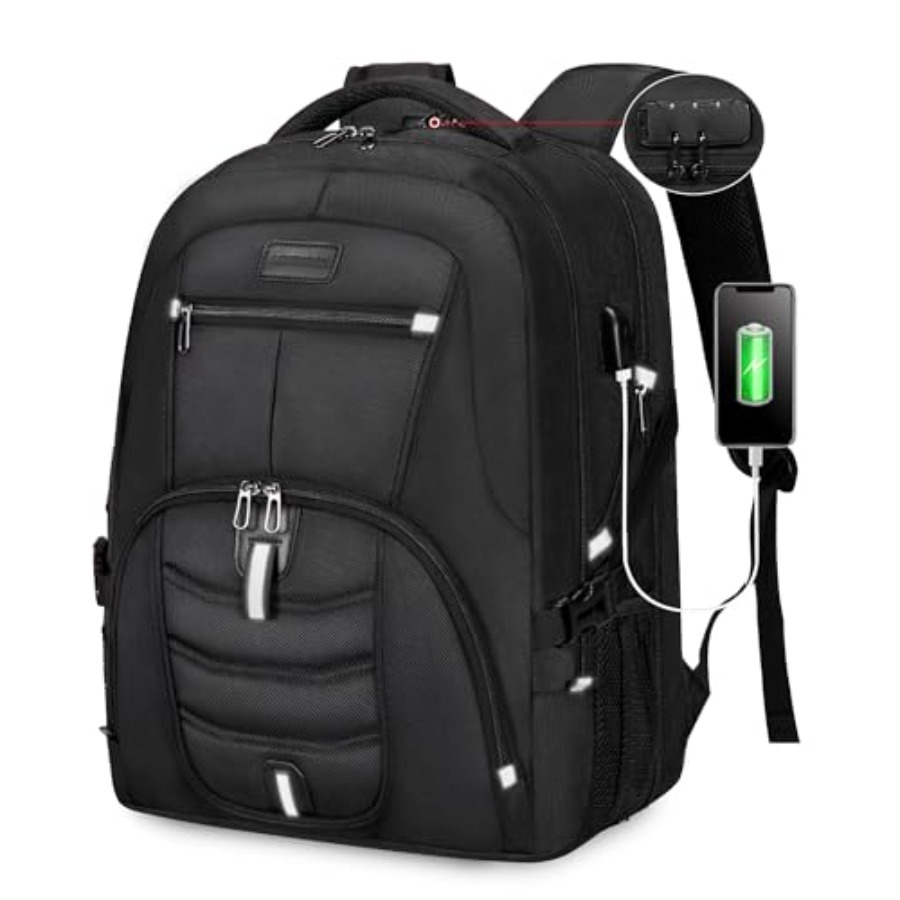 Travel Laptop Backpack Waterpr - مراجعة Travel Backpack Anti Theft وسعره