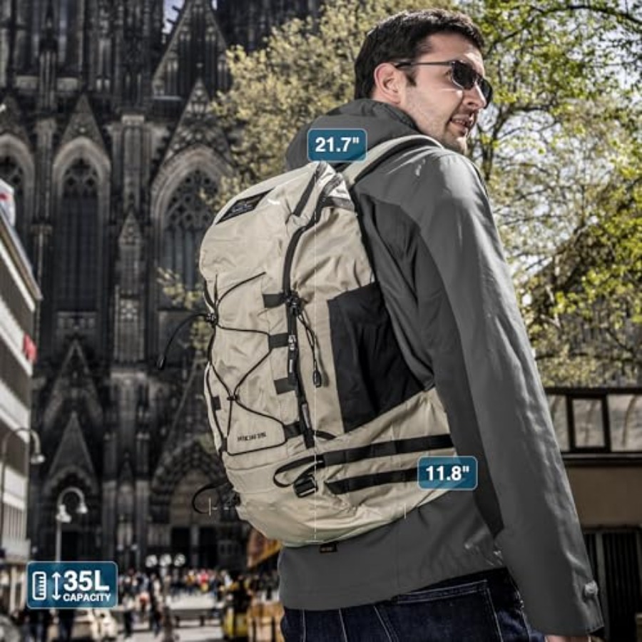 35L Hiking Backpack, Lightweig - مراجعة Rain Cover Backpack وسعره