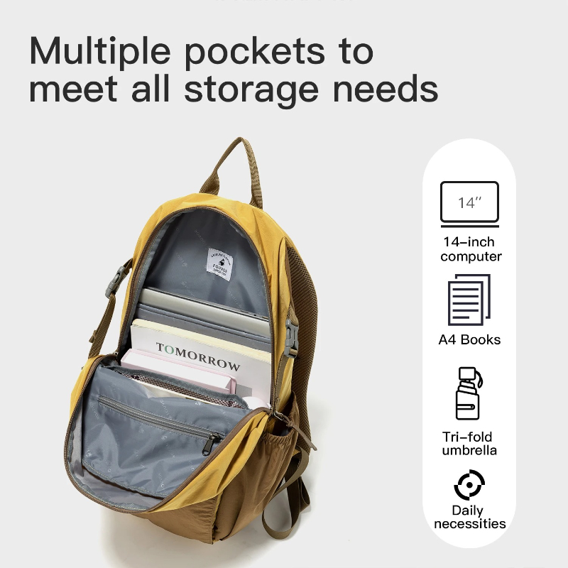 Fouvor 2026 Lightweight Unisex - مراجعة Hiking Backpack Waterproof وسعره
